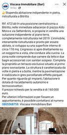 Casa indipendente su Bitritto