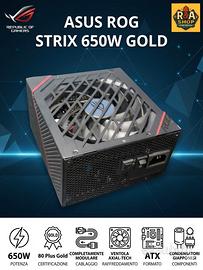 Alimentatore Gaming Rog Strix 650W Gold