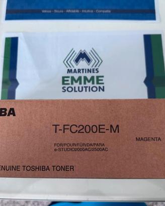 Toner Originale Toshiba T-FC200EM Magenta - Usato