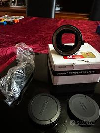 Adattatore mc-11 sony canon ef