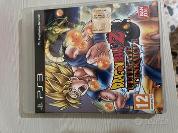DRAGONBALL Z ULTIMATE TENKAICHI PS3 ITALIANO