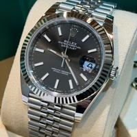 Rolex Dj 126334 41mm 12.2025 Nero Jubilee Like New