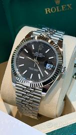 Rolex Dj 126334 41mm 12.2025 Nero Jubilee Like New