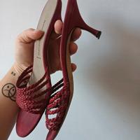 sandali sabot vintage