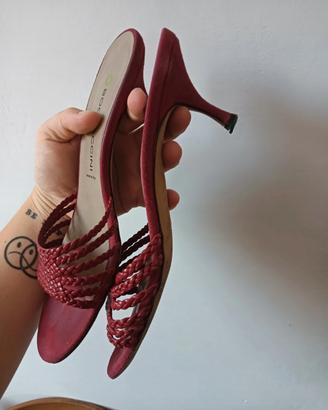 sandali sabot vintage