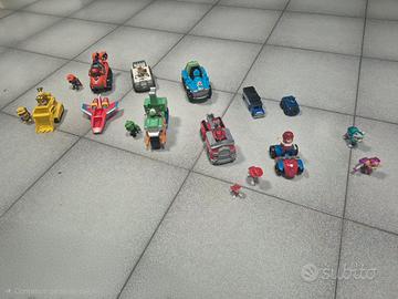 Personaggi e veicoli Paw Patrol