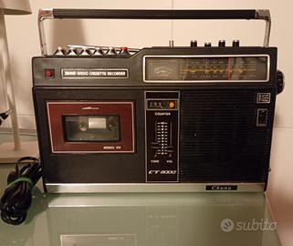 Radioregistratore Vintage Chunu CT 8000 - 3 Band R