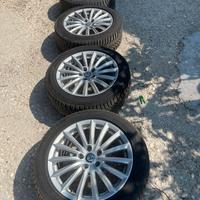 4 cerchi in lega origin da 17 con gomme invernali