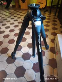 Manfrotto treppiede 055ProB testa 808rc4 701hdv