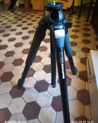 Manfrotto treppiede 055ProB testa 808rc4 701hdv