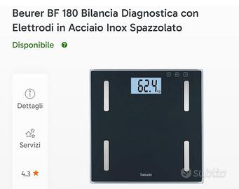 Bilancia Beurer pesa persone con elettrodi