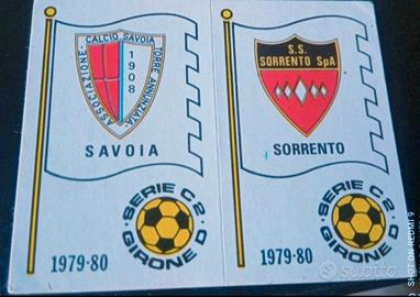 Savoia Calcio Sorrento Calcio figurina Panini 