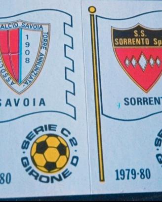 Savoia Calcio Sorrento Calcio figurina Panini 
