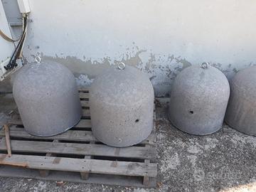 Dissuasori di sosta in cemento (panettoni) 