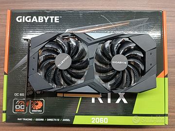 GIGABYTE RTX 2060 OC 6 GB SCHEDA VIDEO GAMING