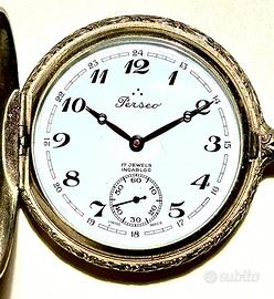 Orologio da taschino Perseo con custodia