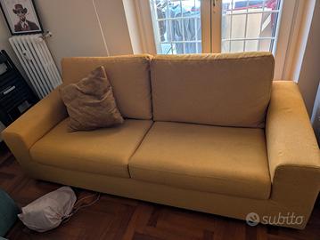 Divano 3 posti con materasso