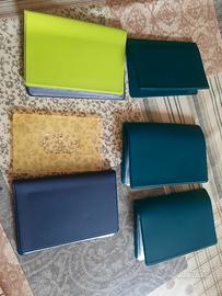 Lotto 6 porta carte credito tessere multi