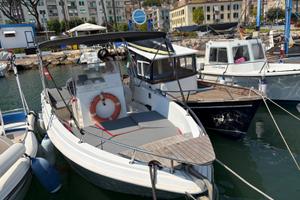 Barca con   Motore Yamaha da 115 cv a Gaeta.