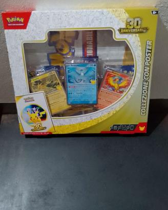 Pokemon 30*ANNIVERSARIO Collezione con Poster 