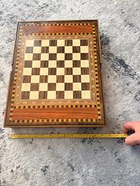 Set di Scacchi , Dame,  Roulette in valigetta