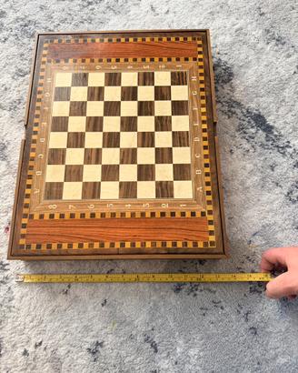 Set di Scacchi , Dame,  Roulette in valigetta