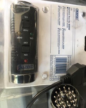 Reset service BMW con adattatore