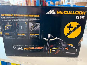 Motosega mcCulloch a scoppio barra 35 cm