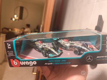 Set 2 Mercedes AMG F1 W13 E-Performance 1/43