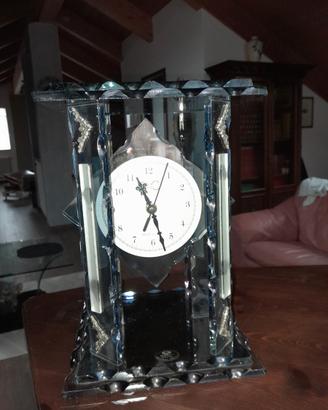 Orologio di cristallo soprammobile