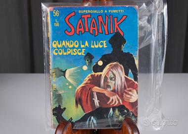 Satanik 56 Quando la luce colpisce ancora, Corno