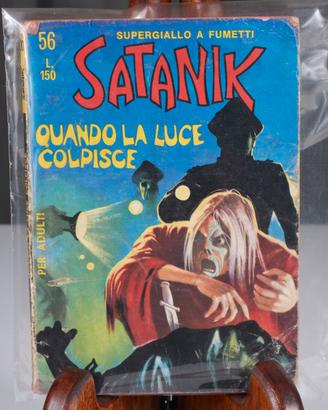 Satanik 56 Quando la luce colpisce ancora, Corno