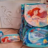 Zaino La Sirenetta e portapenne Seven