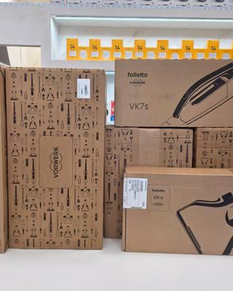 Vorwerk Folletto VK7s Kit Completo – Nuovo!