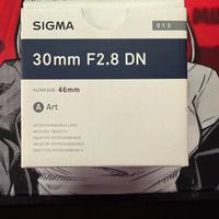 SIGMA (A) 30mm f2.8 - E-Mount