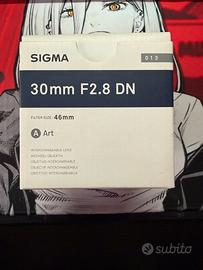 SIGMA (A) 30mm f2.8 - E-Mount
