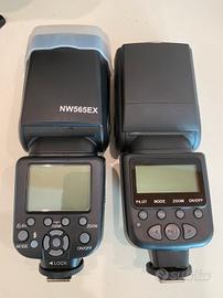2 Flash Neewer NW-690 + NW565EX + Trigger + Borsa