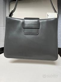 Borsa originale vintage Cerruti 1881 in pelle lisc