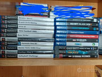 lotto 10 ps2 + 3 ps3 + 7 ps4 videogiochi 