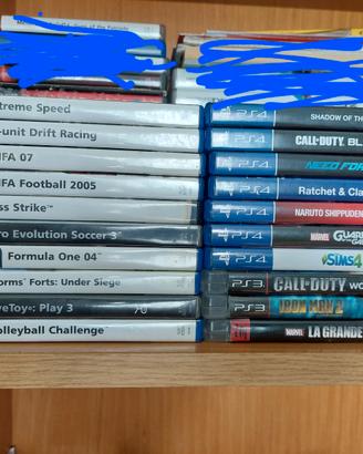 lotto 10 ps2 + 3 ps3 + 7 ps4 videogiochi 