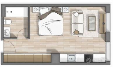 Accogliente monolocale in pieno centro storico