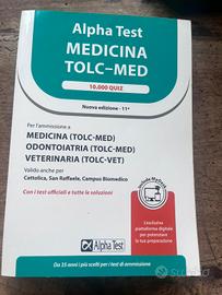 Set Preparazione Alpha Test Tolc MED completo 