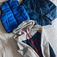 Lotto abbigliamento invernale bambino 8/9 anni 