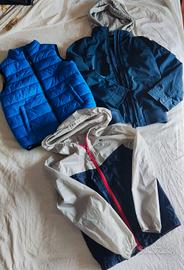 Lotto abbigliamento invernale bambino 8/9 anni 