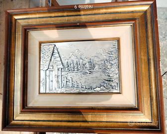 QUADRO STUDIO ACCA ARGENTO