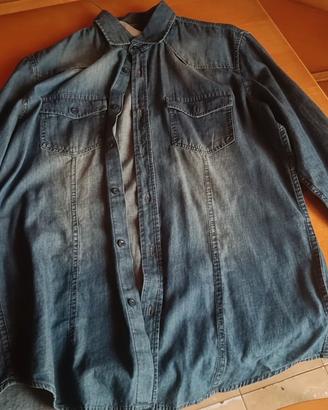 Camicia Jeans Cotton & Silk - Taglia M 