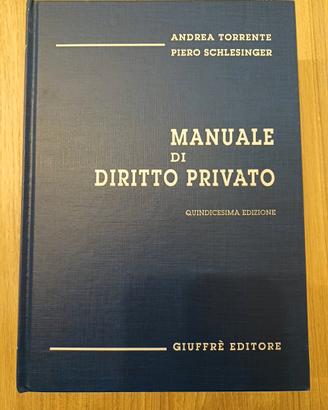  Torrente - Schlesinger
MANUALE DI DIRITTO PRIVATO