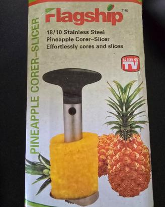 Affetta Taglia Sbuccia Ananas Sbucciananas Acciaio