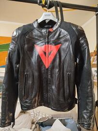 Giubbotto in pelle per moto