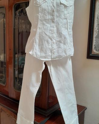 pantaloni Max&Co  in cotone + camicia Max&Co 